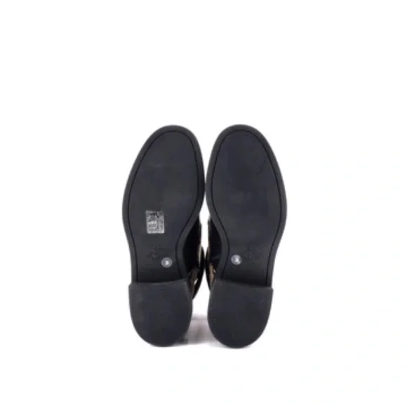 Gucci Women's Black and Brown Combat Boots - Picture 4 of 6